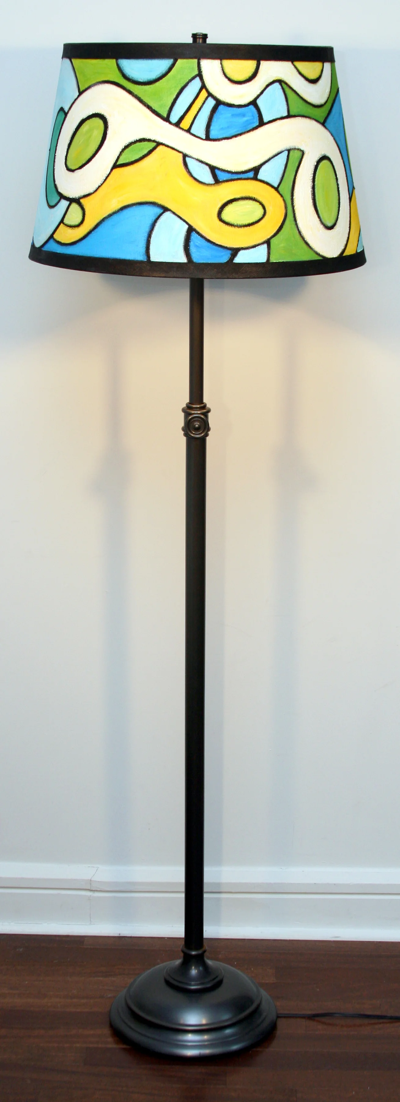Lamp, (blue/green); 2008