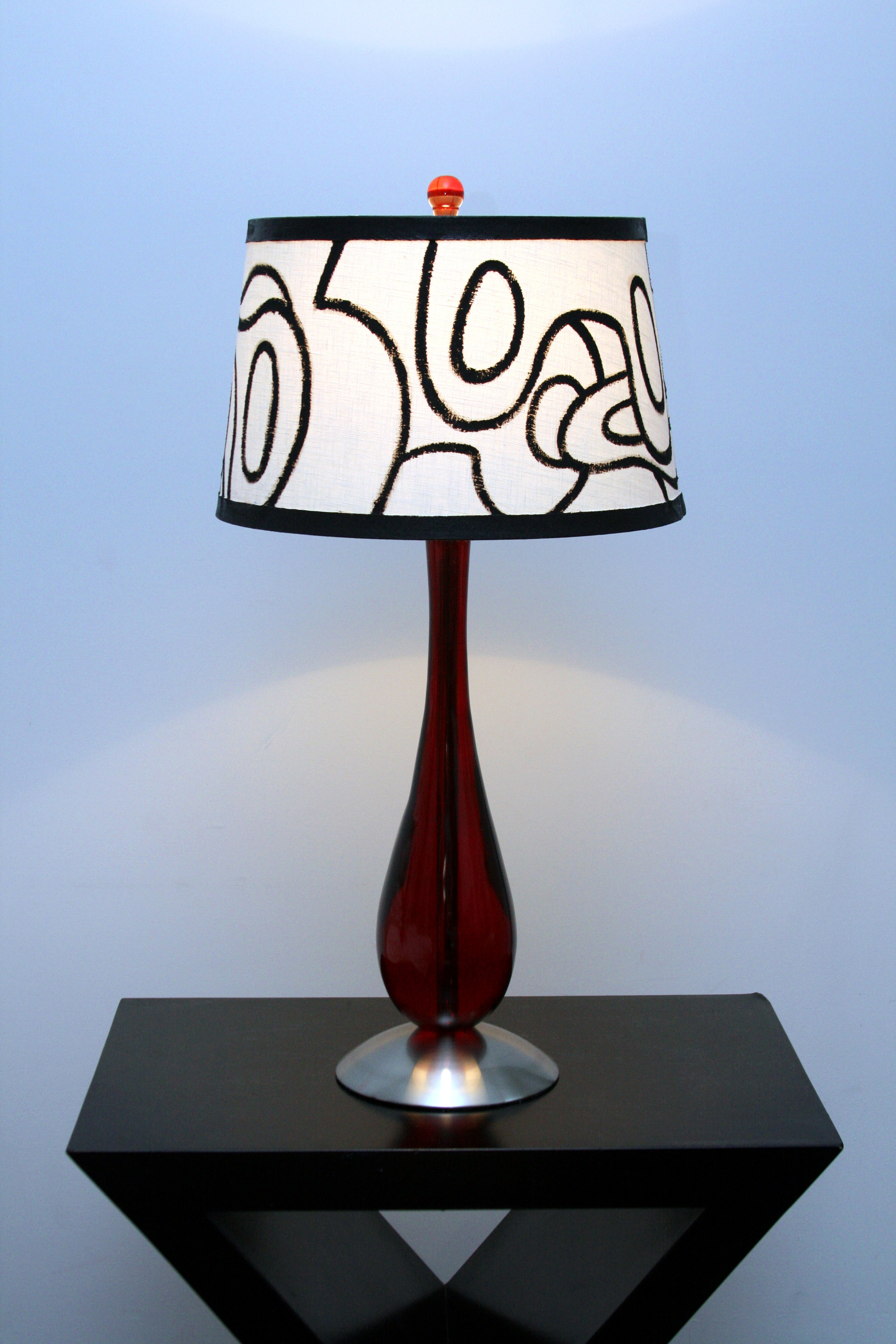 Lamp, (black and white); 2008