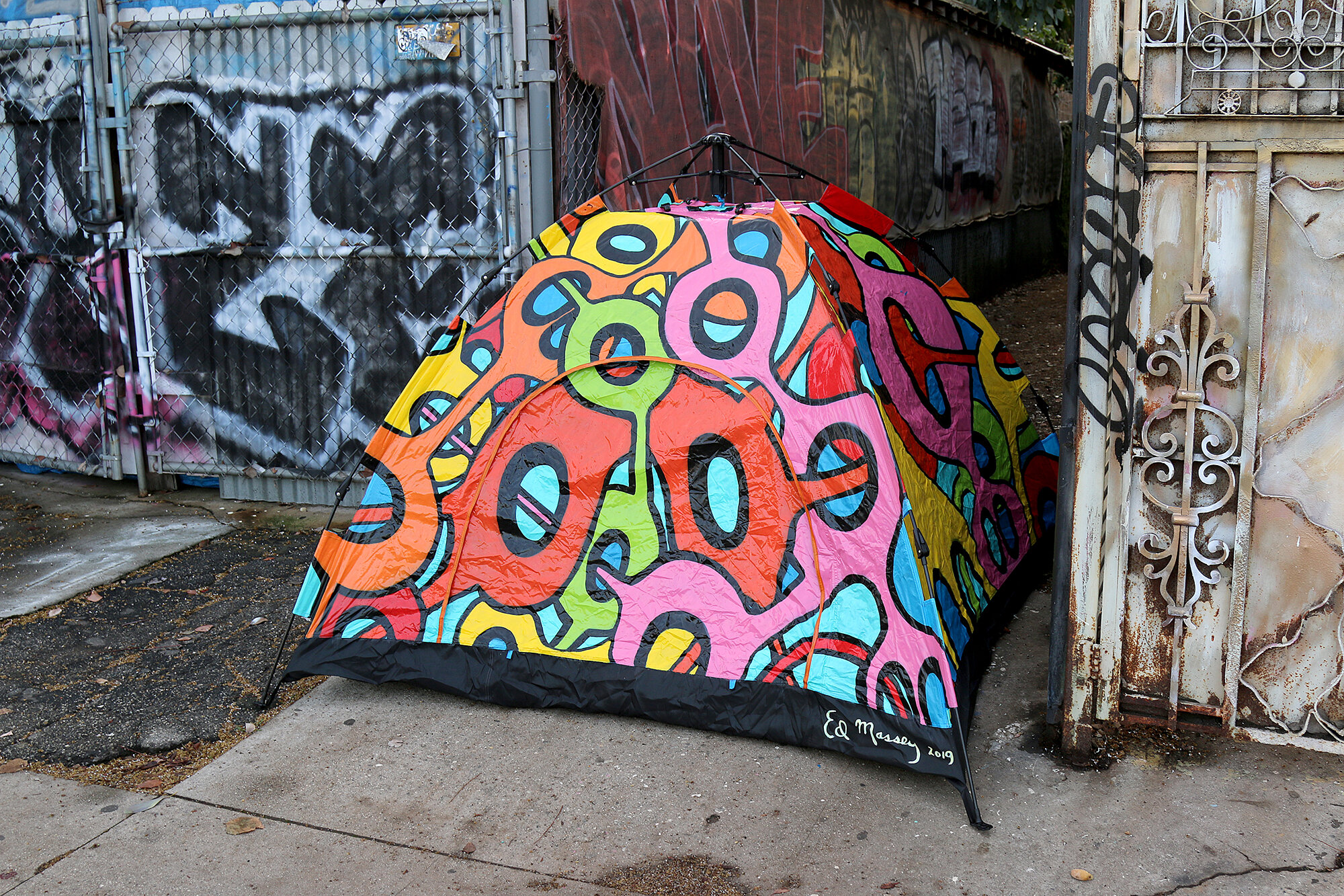 Homeless Art Tent, 2019 