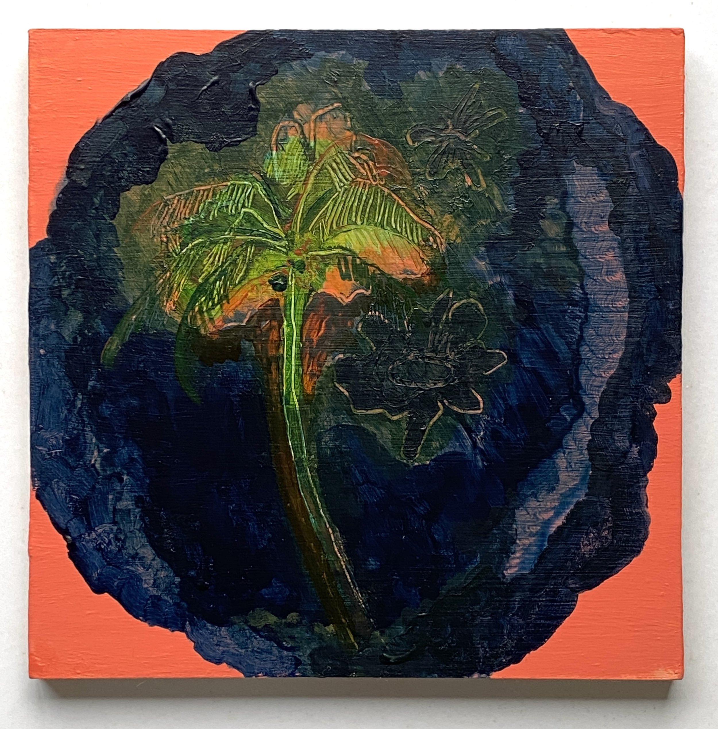 Your storm made land fall
Acrylic on board
2025