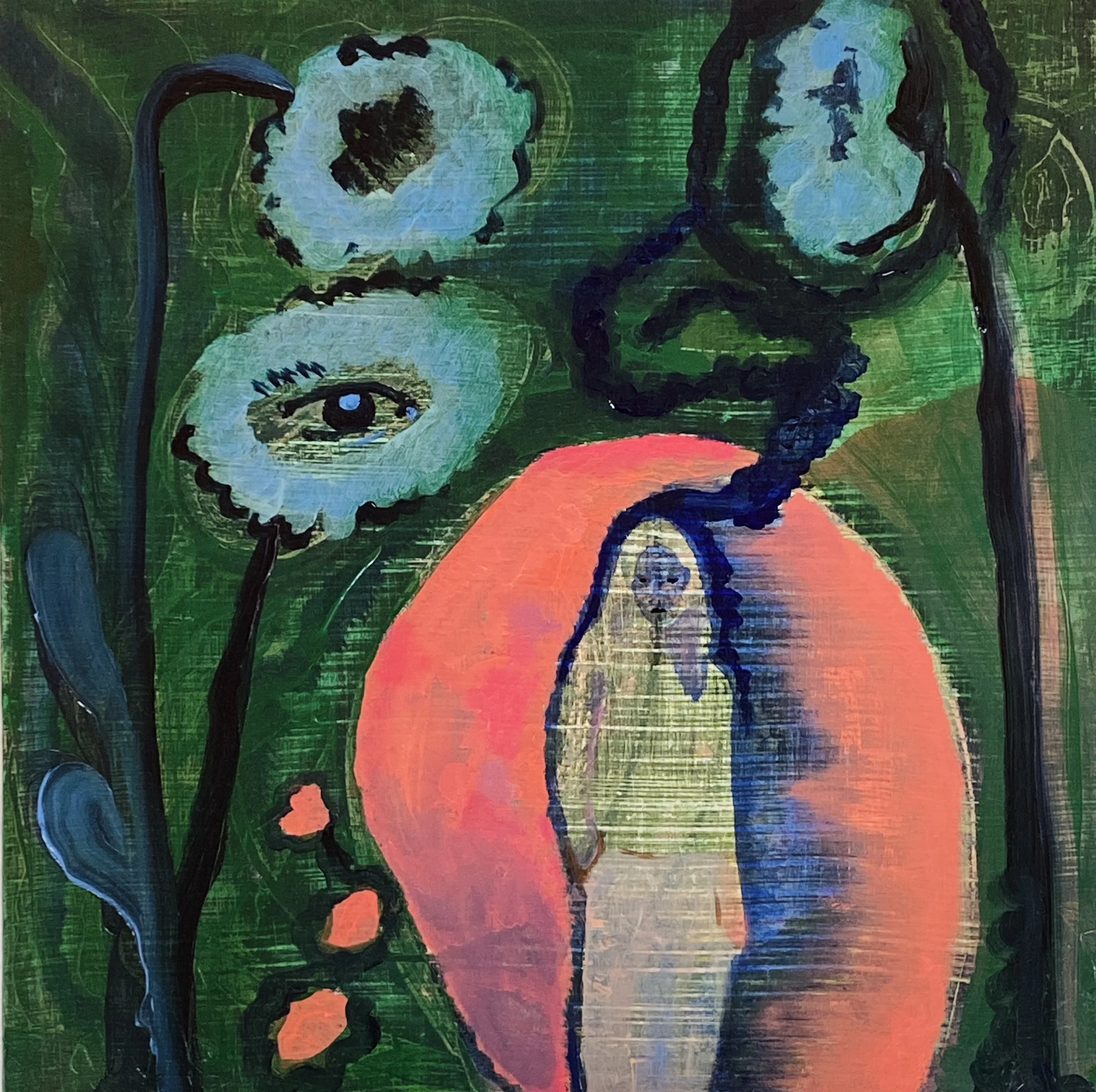 So long looking
oil on board
2025