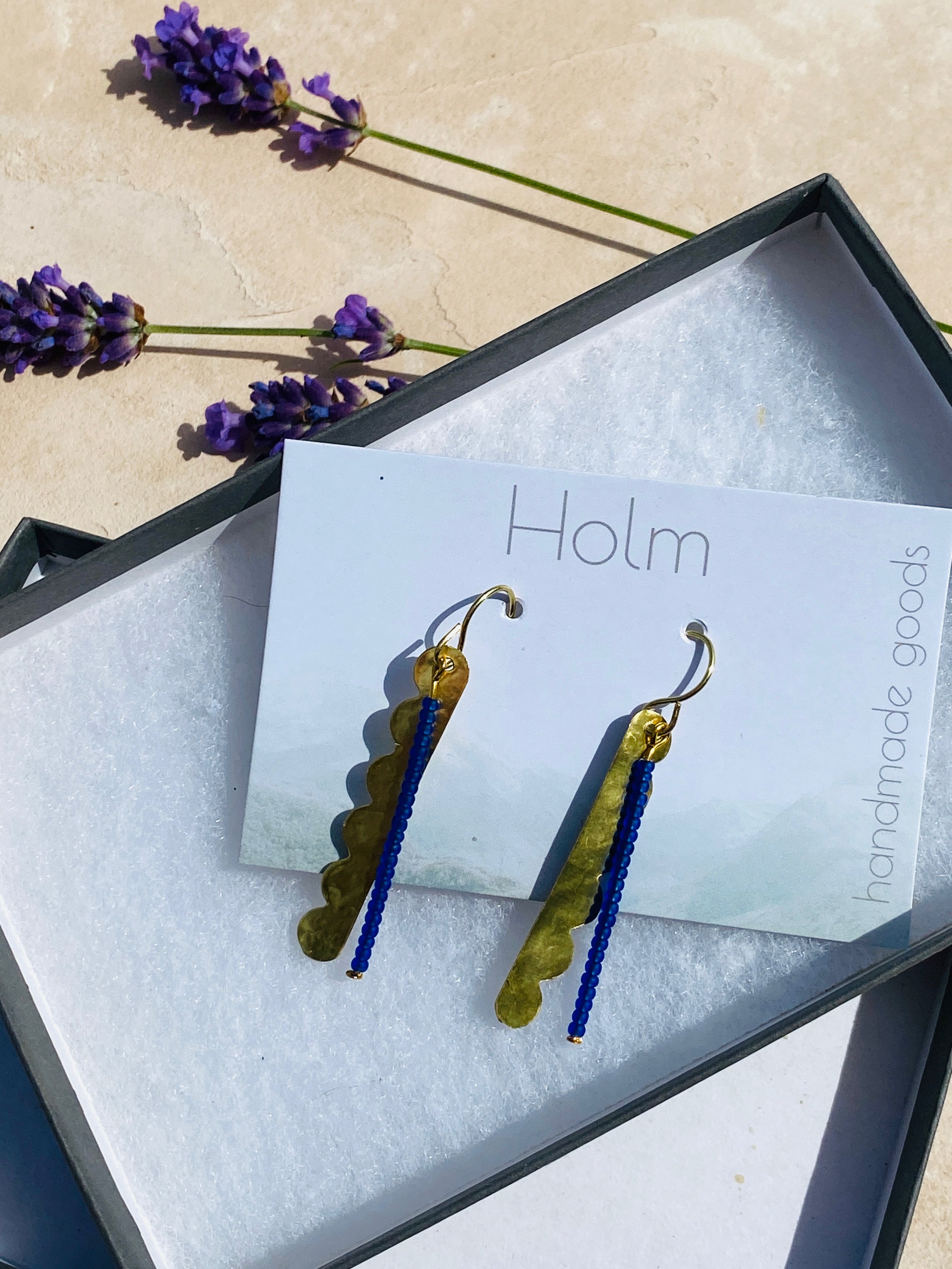 scalloped-brass-earrings-unique-cobalt-blue.jpeg
