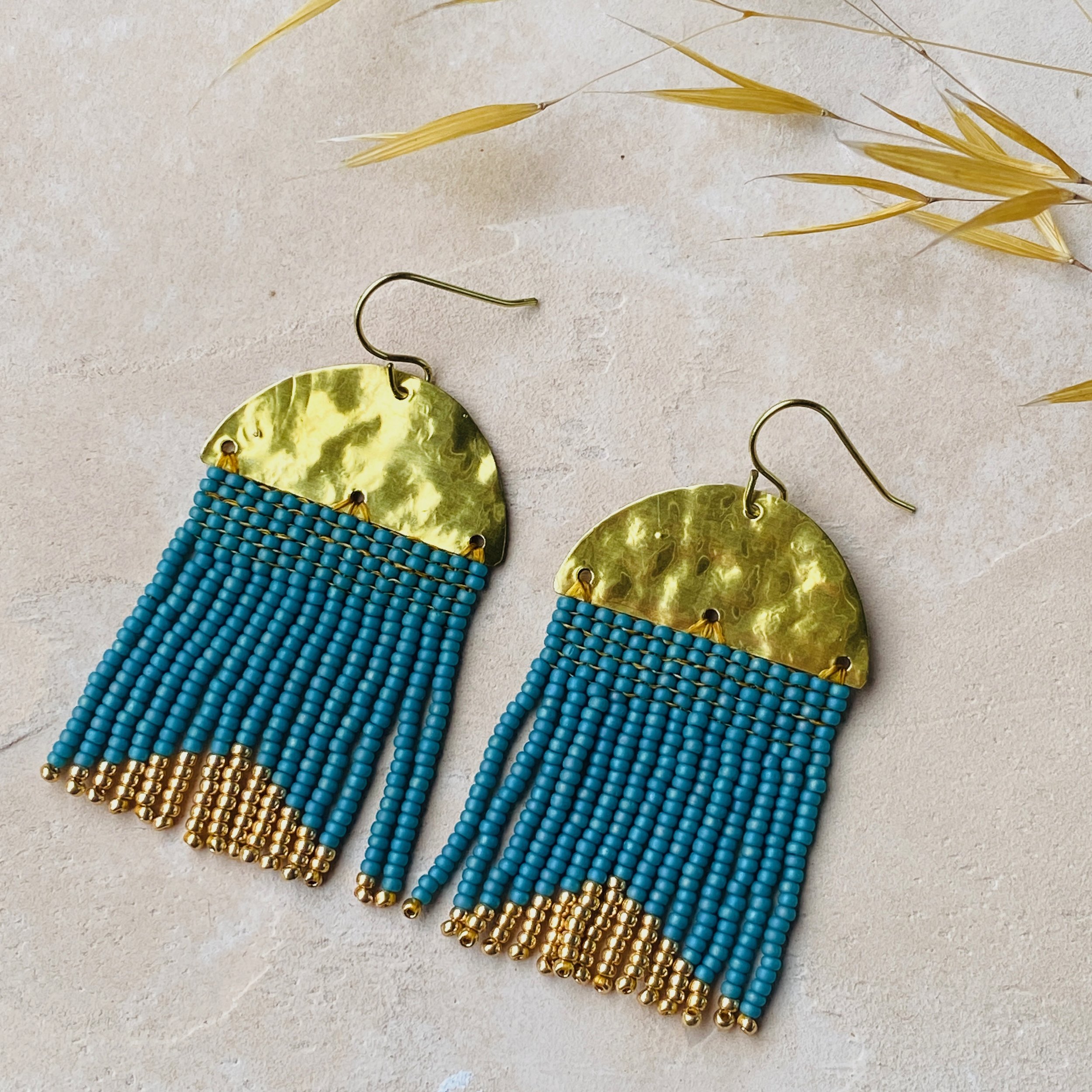 ocean-blue-brass-woven-earring-hand-crafted-statement.jpeg