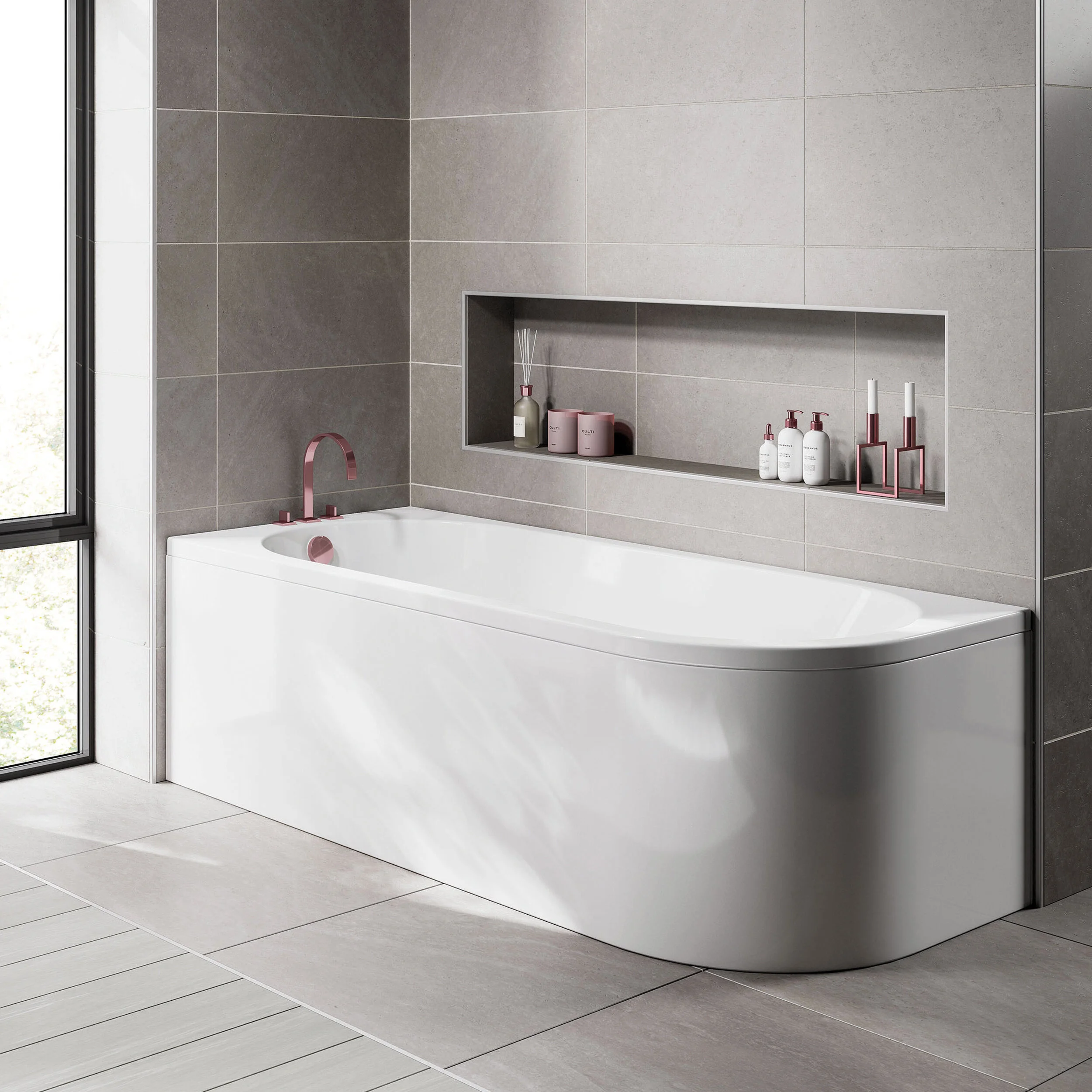 Baths Bath tubs Stone Baths — Gilesgate Bathroom Studio