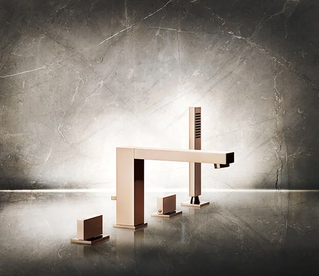 Official UK Stockist Gessi Rettangolo Bathroom Collection Taps