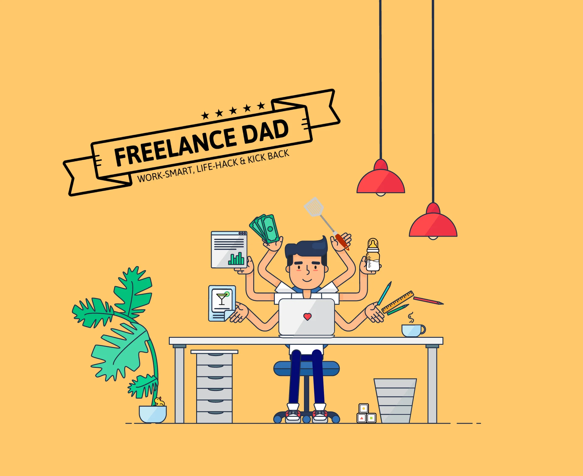 THE FREELANCE DAD