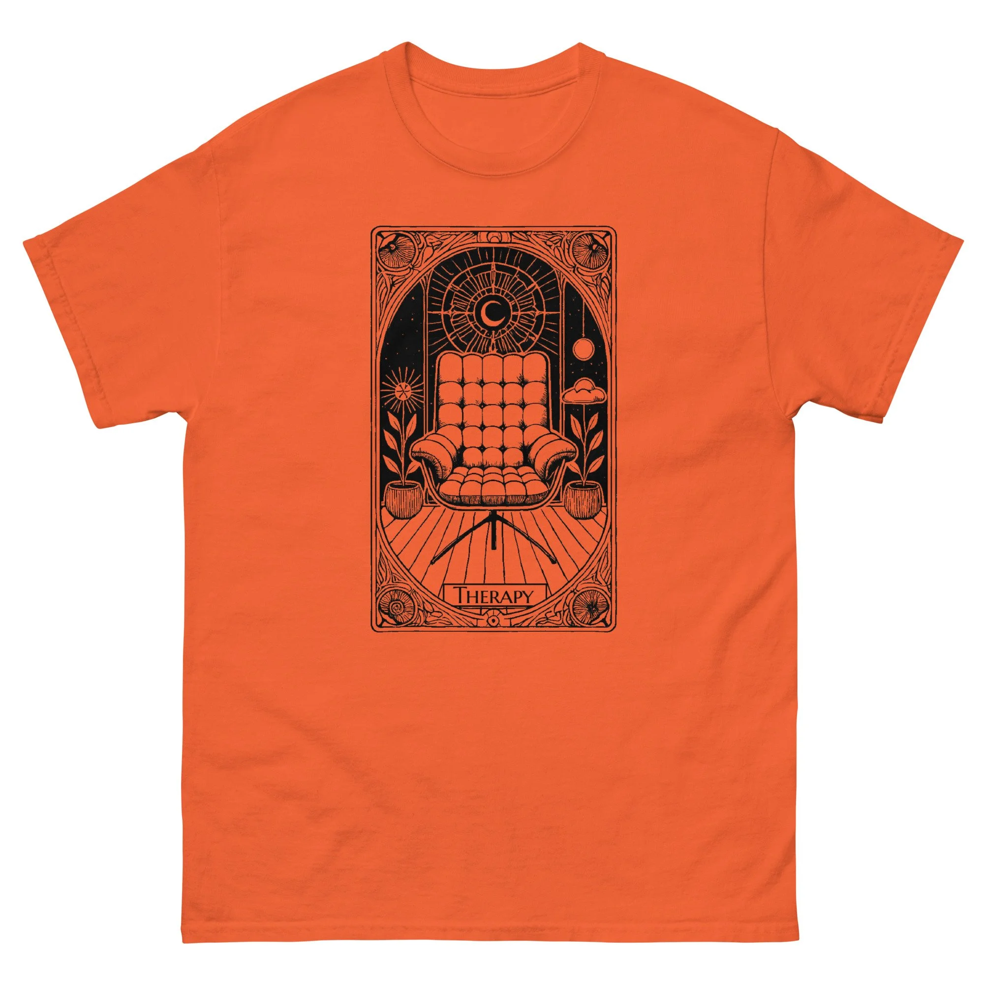 unisex-classic-tee-orange-front-670425f433ea4.jpg