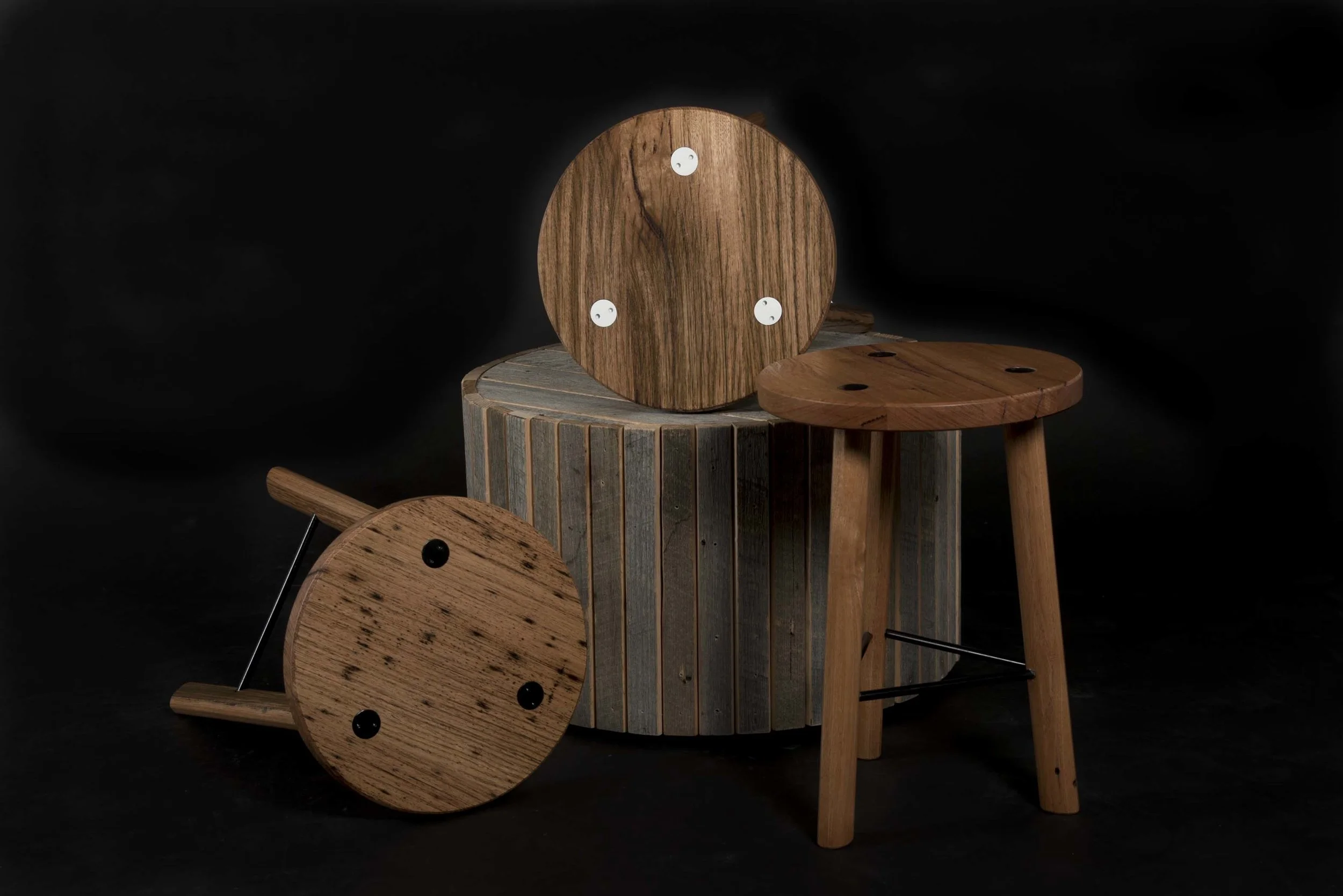 Three Mika Stools