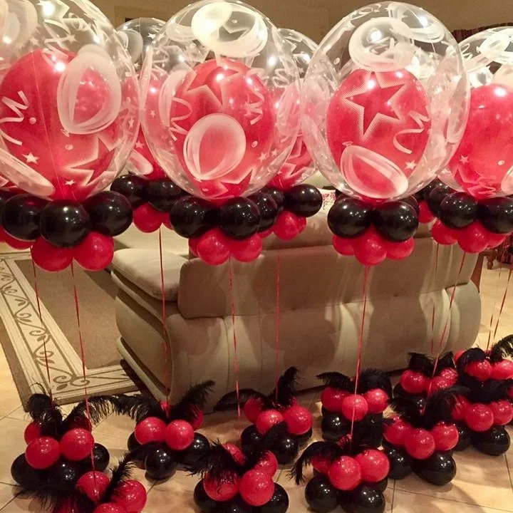bubble balloon with feathers $45.jpg