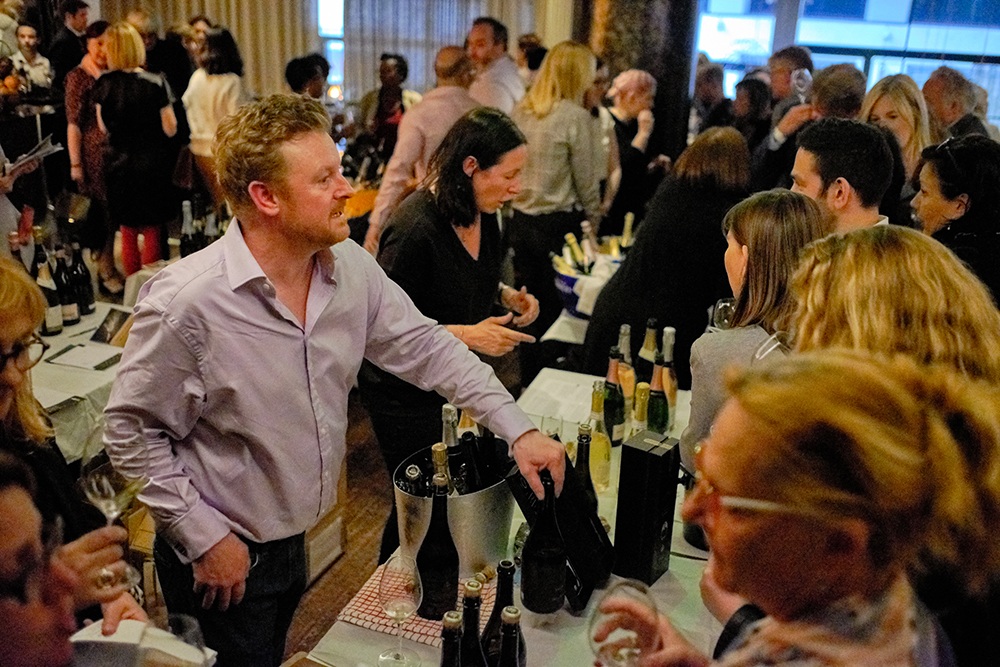  If our event had a rock star it surely was Dermot Sugrue, whose wines were some of the crowd’s favourites 