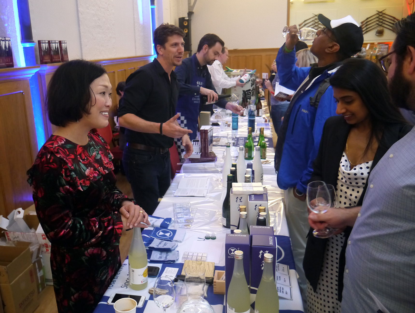 Our Sake Zone in full swing