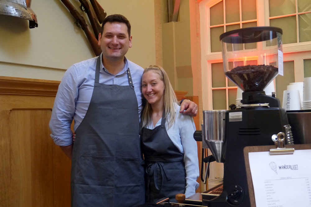  We would not have survived with some much-needed caffeine intake. Many thanks to the talented baristas at Wanderlust Coffee! 