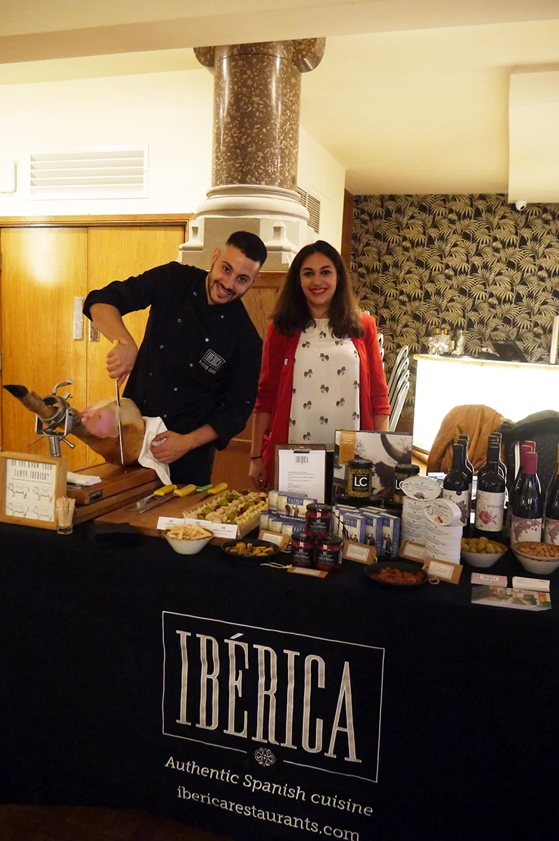 Iberica’s staff could not have done a better job. Thanks ‘jamonero’: that thinly sliced pata negra certainly was one of the vent’s highlights.