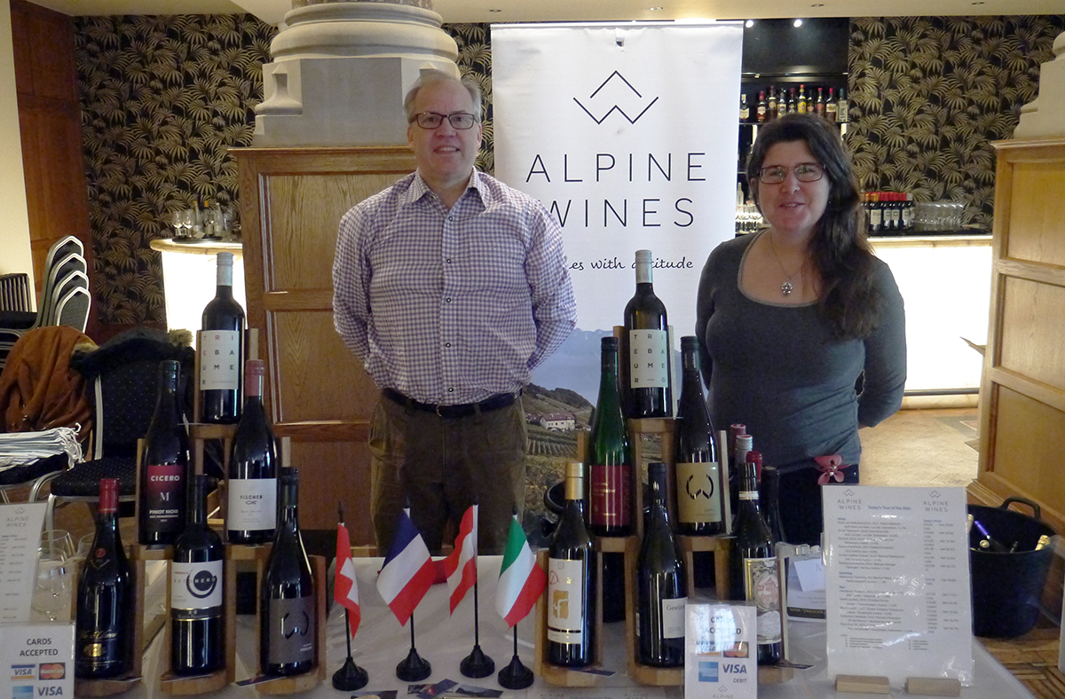  Alpine Wines’ selection was in everyone’s mouth (literally) for their specificity and quality 