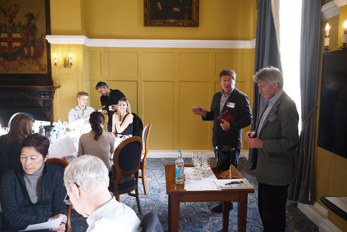  The Wine Gang’s Anthony Rose introducing the great Steven Spurrier and his sublime English Wine Masterclass 