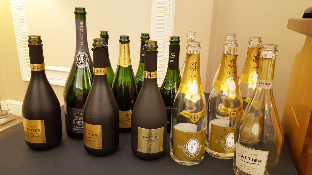  Remains of the day: so privileged to have such a gorgeous line up of empties. Setting the bar high for next year! 
