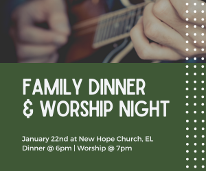 GreenHouse Weekly Gathering: Dinner + Worship Night