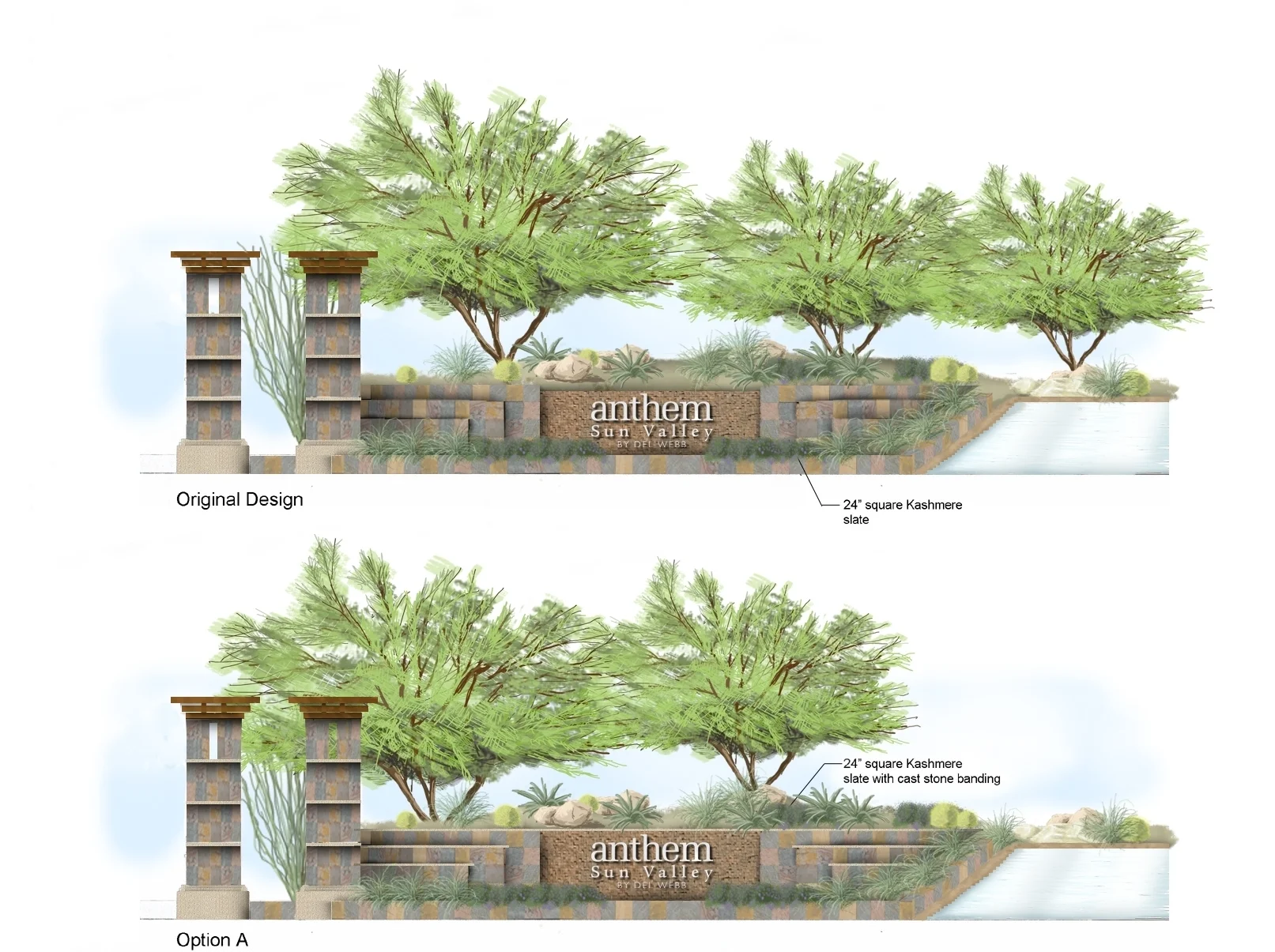 ANTHEM SUN VALLEY SOUTH PARKSIDE MAJOR MONUMENT DESIGN CONCEPT