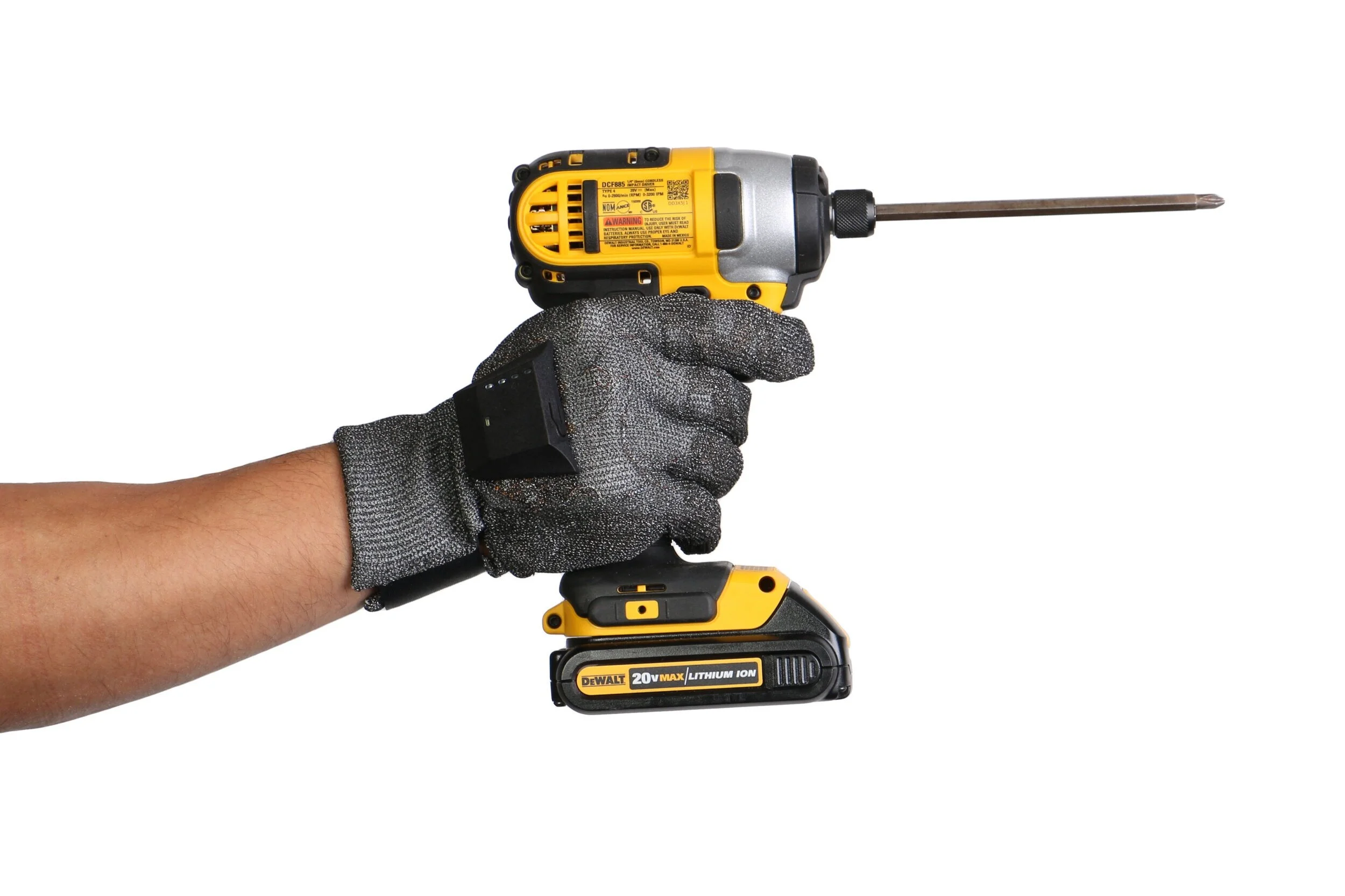 Force Sensing Glove Grip Pressure Measurement — PPS