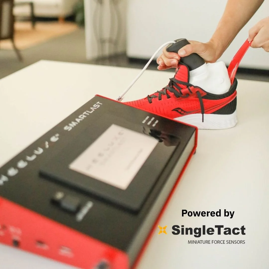 Heeluxe SmartLast powered by SingleTact sensors made by PPS