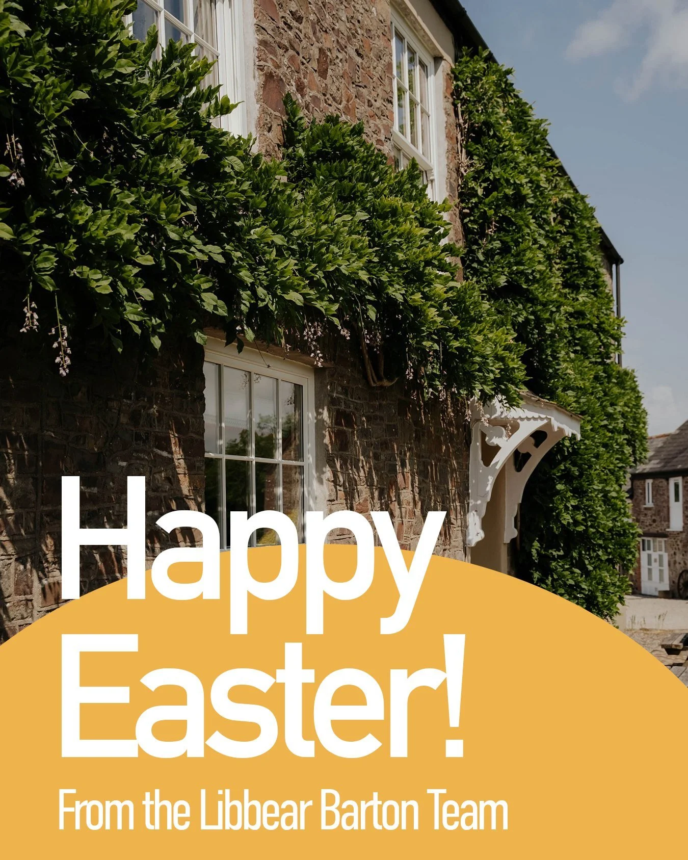 Wishing you a very Happy Easter 🐣🌸 Filled with quality time, family moments and a little countryside calm. 🤍 

#HappyEaster #LibbearBarton #FamilyTime #EasterMoments #SpringVibes #CountrysideEscape #RuralRetreat #DevonStay #UKHolidays
