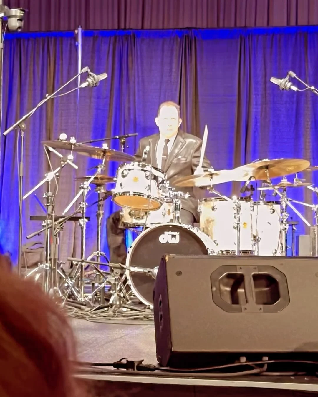 Just made it to one day of #pasic23 this year &amp; only took a few photos/video. Always good to see Jedi Master @danielglassdrums, hear @glennkotche redefine drumset performance &amp; catching up with the Drumset Committee crew. Back in STL for a we