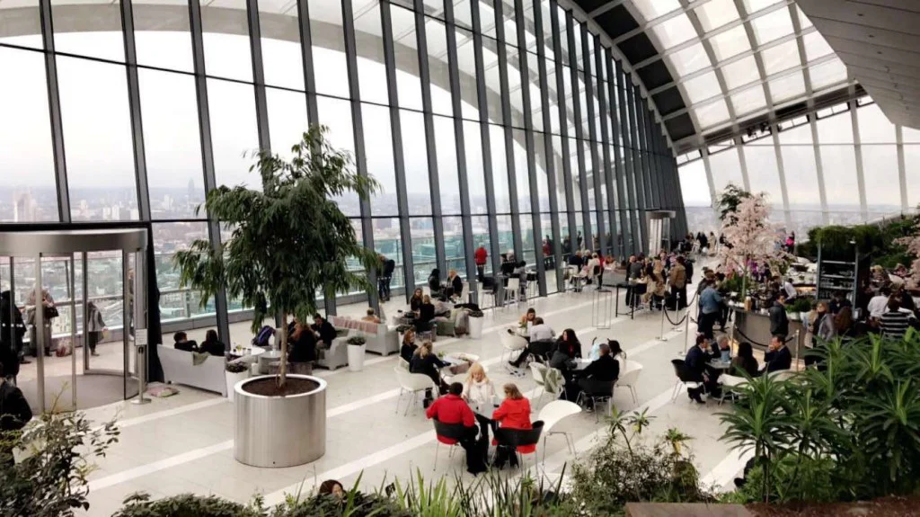 The perfect place to enjoy the London rain or shine