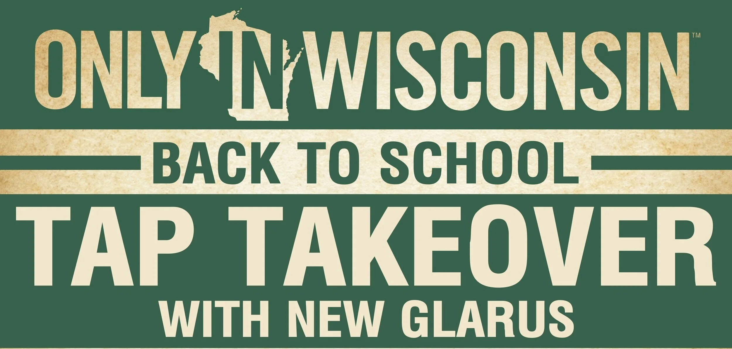 Welcome Back Bash with New Glarus Brewing Company