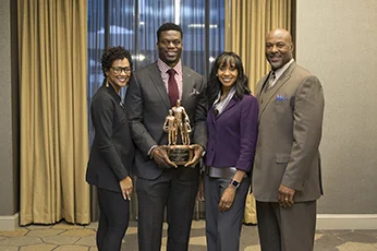 w/ Kirsten & Benjamin Watson Super Bowl Breakfast