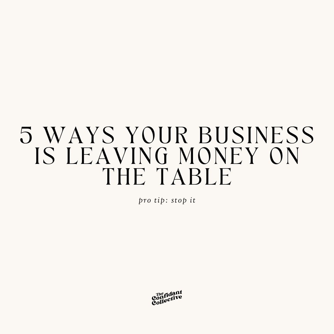 🚨 Don't let this be you! Working with businesses as they perfect their digital marketing strategies is at the heart of what I do at The Confidant Collective. The most common fear all business owners have (and most people for that matter) is the fear