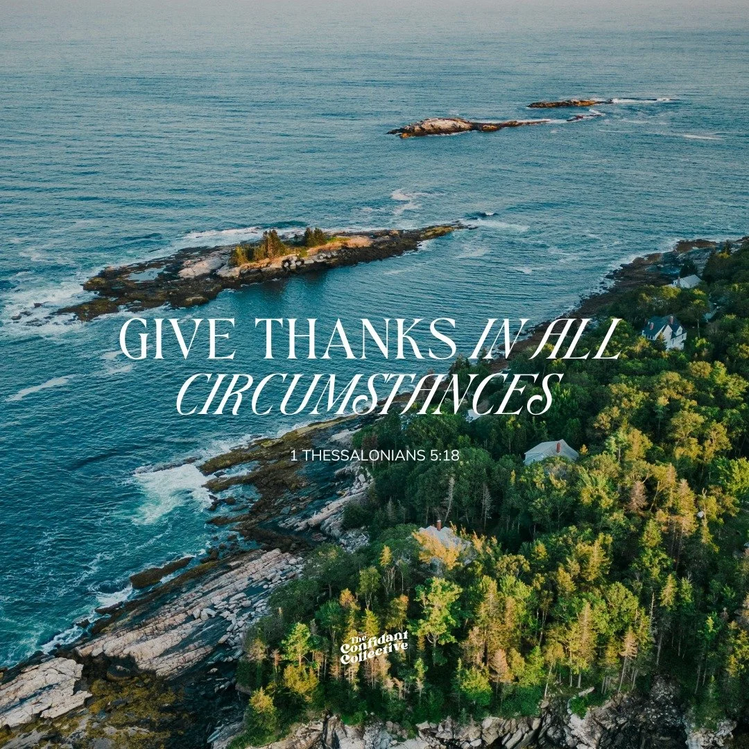 Today and everyday, in ALL things give thanks. 

In seasons of quiet, give thanks.
In seasons of abundance, give thanks.
In seasons of hustle, give thanks. 
In seasons of growth, give thanks.

For each season is a gift. 🙏🏻