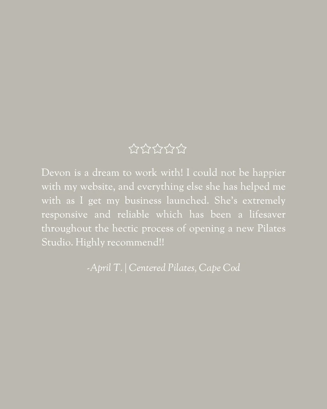 There is something incredibly sacred about the moment a business owner trusts us with their brand and business. 🤍

There is a magic in this process that we never take for granted. From that very first kickoff call, where big dreams are whispered and