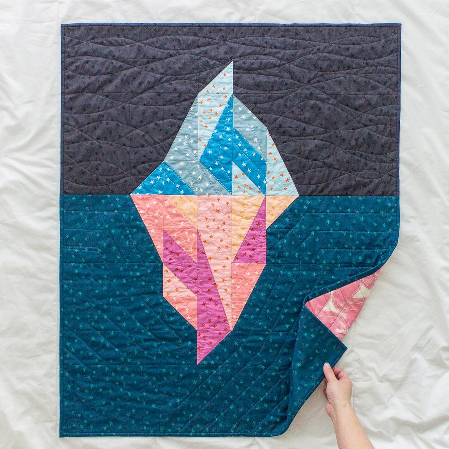 New #starryfabric colors will be shipping to stores in July! It&rsquo;s an instant quilt enhancer and such a fun collection to play around with colors! I whipped up an Adrift wall hanging before the LA summer heat returns🧊

This sweet stack was cour