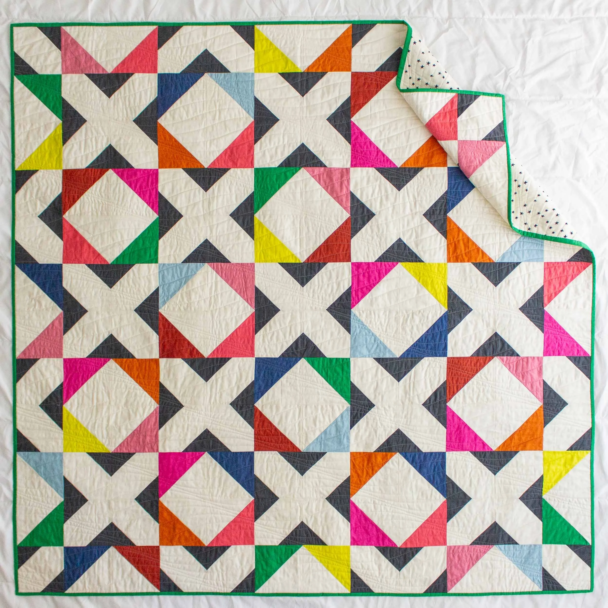 para-digm-shiftページ Paradigm Shift Quilt Pattern - PDF — XOXSEW
