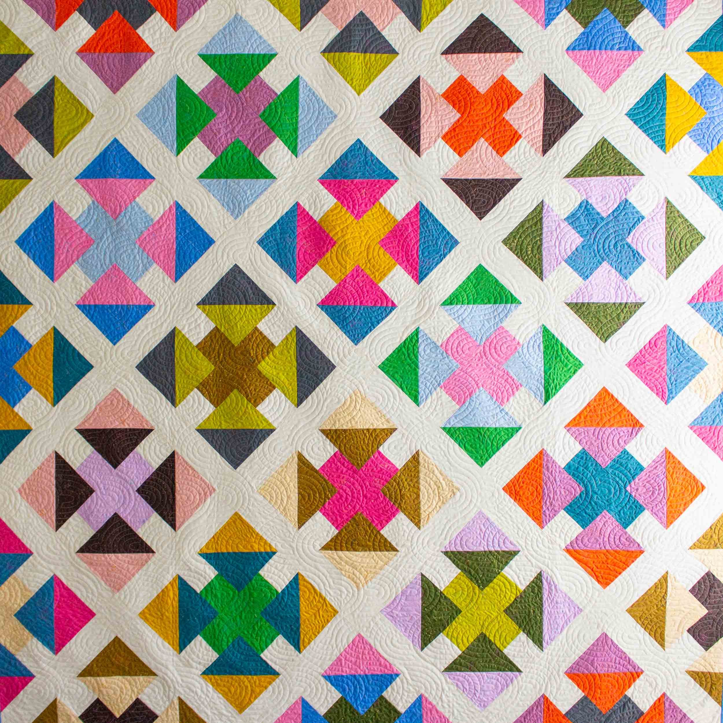 para-digm-shiftページ Paradigm Shift Quilt Pattern - PDF — XOXSEW