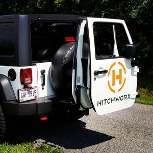 Jeep JK Door Storage Carrier — HitchWorx