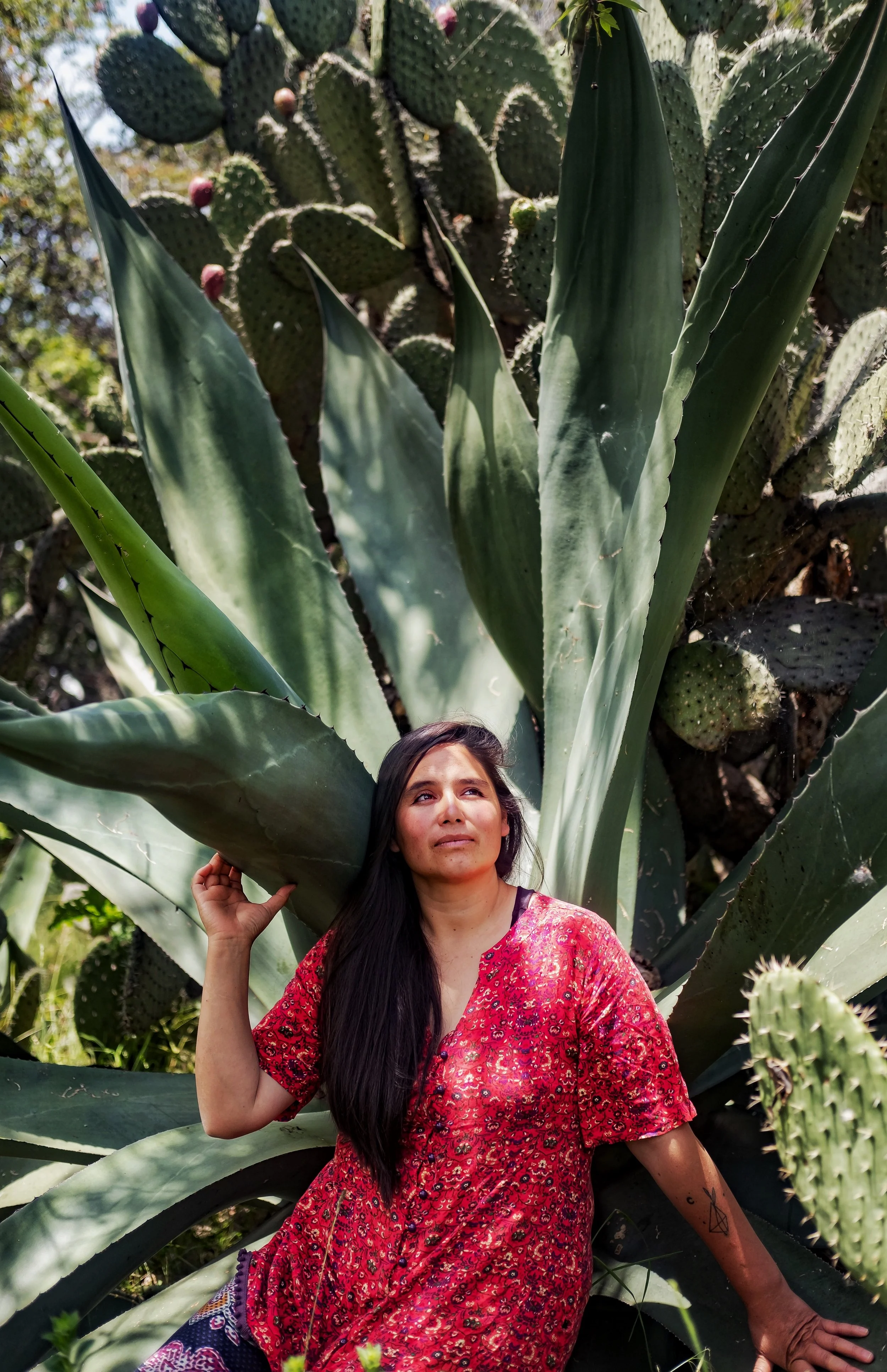 "Aurora and her agave"- Mexico