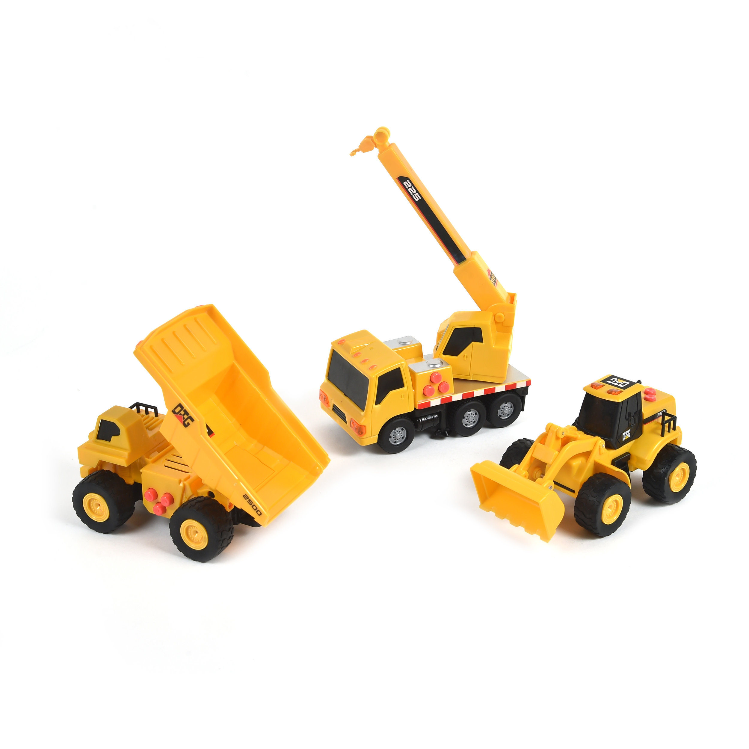 Sunny Days Maxx Action Construction Series 3 Truck Set Lights Sound for sale online 