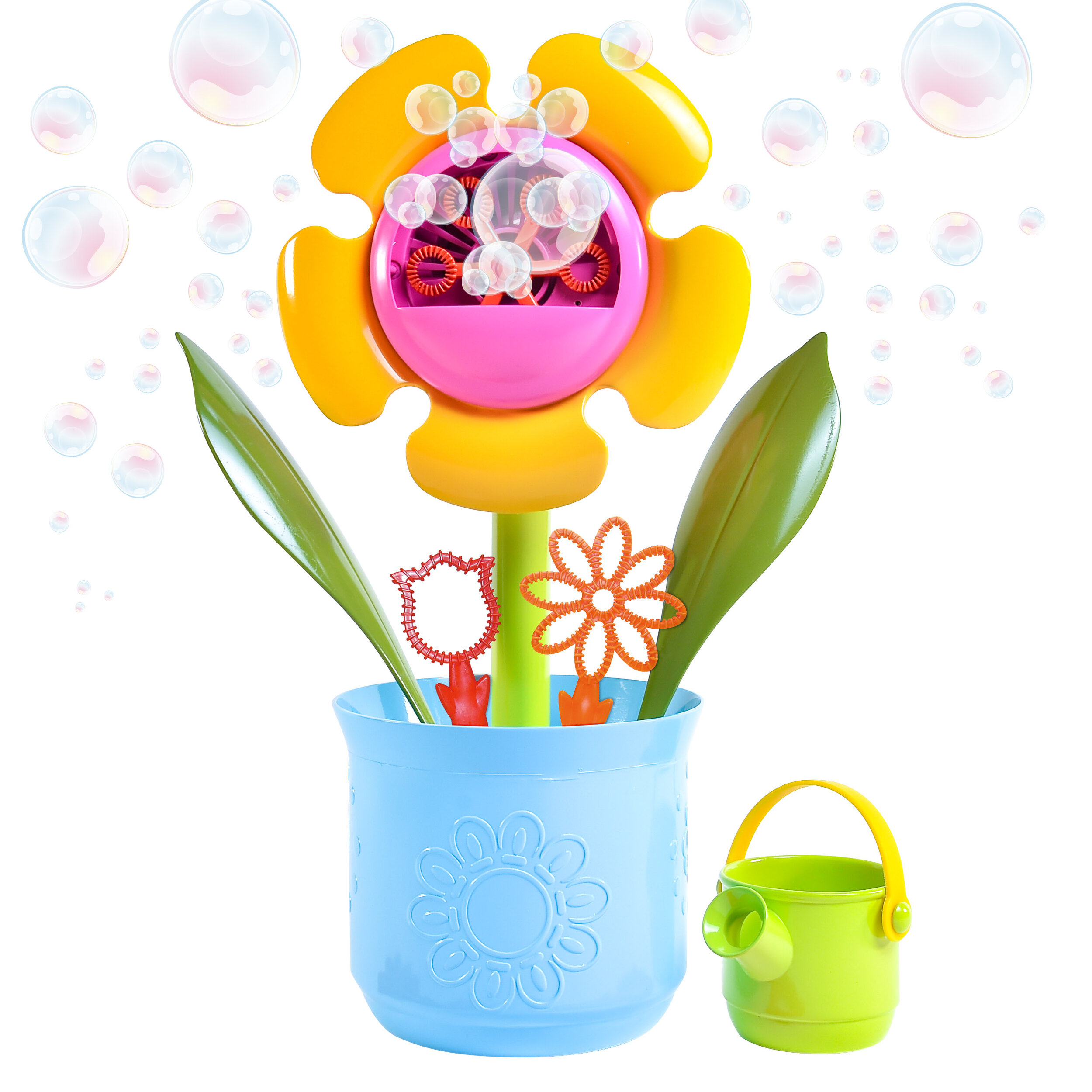 Durable Sunny Days Entertainment Maxx Bubbles Mini Green Frog Bubble Machine 
