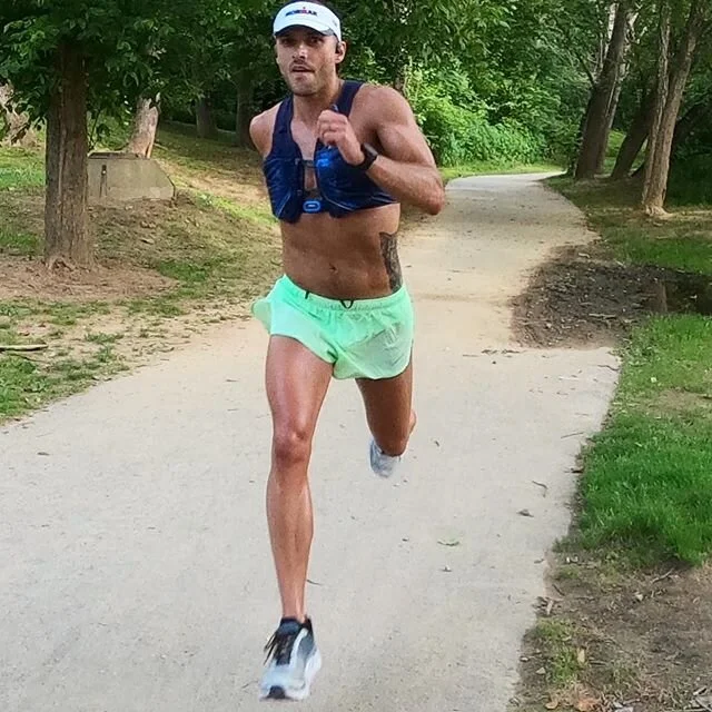 2 years ago my doctor had me on a steroidal inhaler for asthma and he said I&rsquo;d need oxygen by the time I was 35, I decided to make some lifestyle changes and here I am. I started running for triathlons after living a sedentary life with booze, 