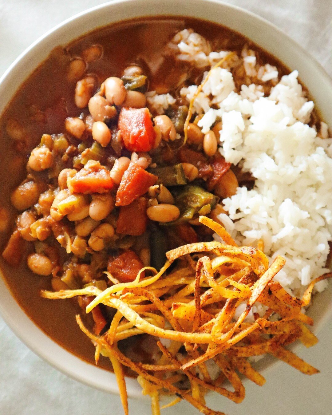 This is a recipe you can make using the items in your pantry. If you pantry isn't full the items used in this recipe are mostly still at the grocery store. But you probably want to make sure you already have some dried pinto beans. You may have to se