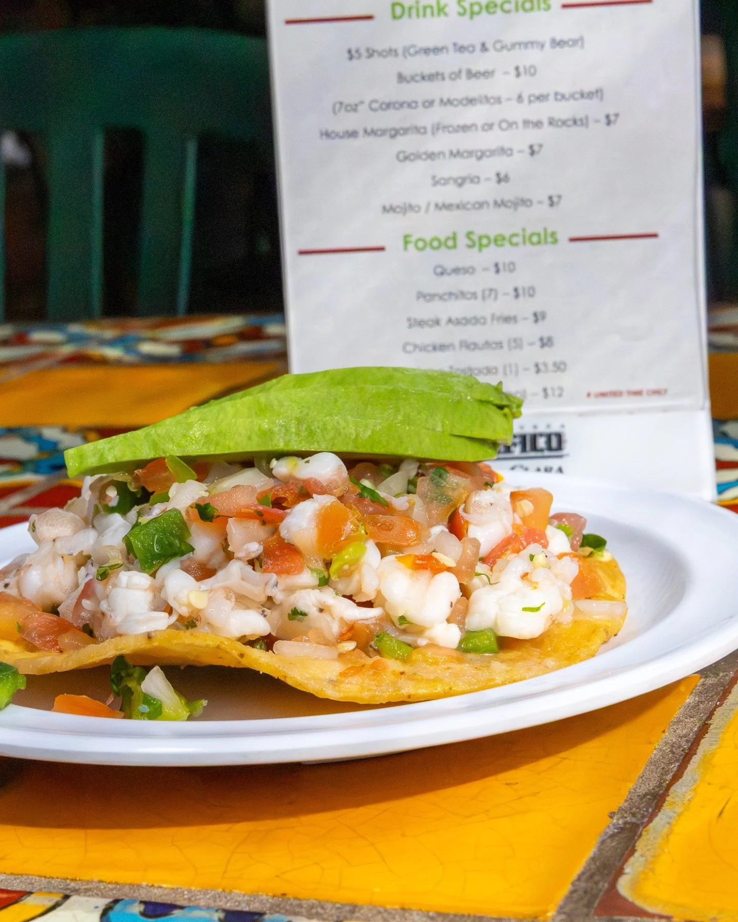 Happy Hour is on at Los Galanes. Stop in for snacks, bucket beers, margaritas, and shots &mdash; Tuesday to Friday, 3&ndash;6 PM.

MENU:📲 https://f.mtr.cool/qsradoeonq OR link in bio🖇️