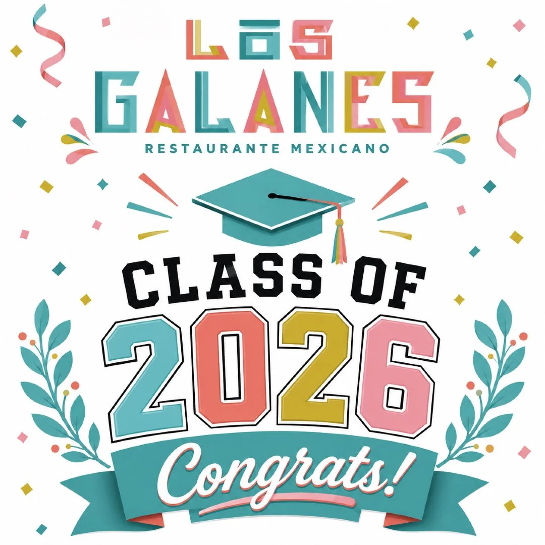 Congrats to the Class of 2026 🎓
Come celebrate with us in Mexicantown Detroit. From family dinners to large graduation parties, Los Galanes will be happy to accommodate you. Congratulations graduates!