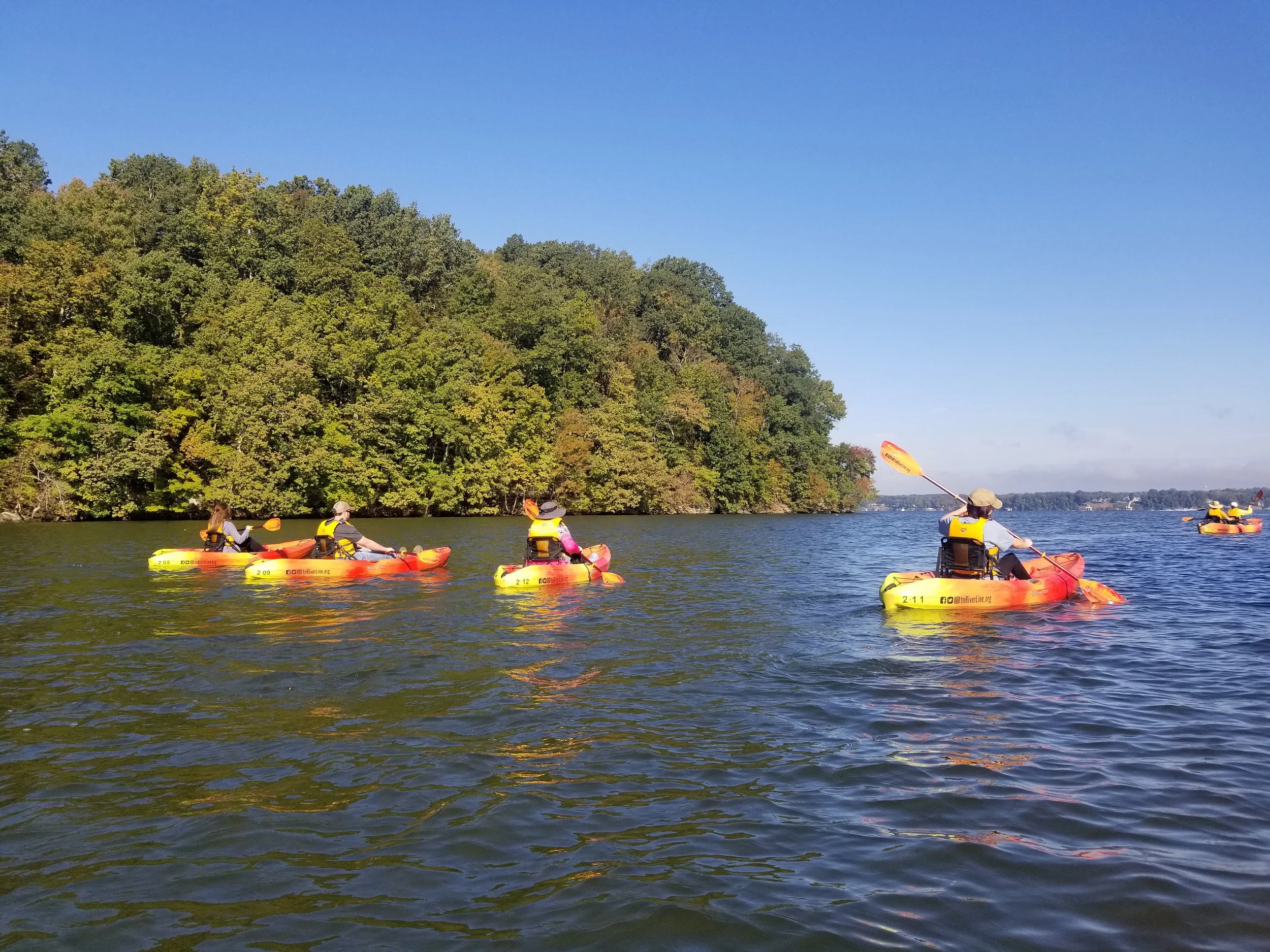 Shoals Community Paddle with Muscle Shoals Parks and Recreation's Adaptive Program
