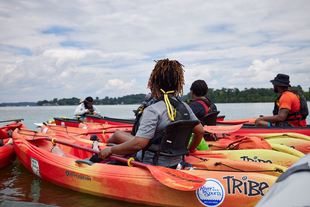  Participants of the Paddlesports Leadership Academy learn how to plan and execute paddling trips through safety, skills, and community building. 