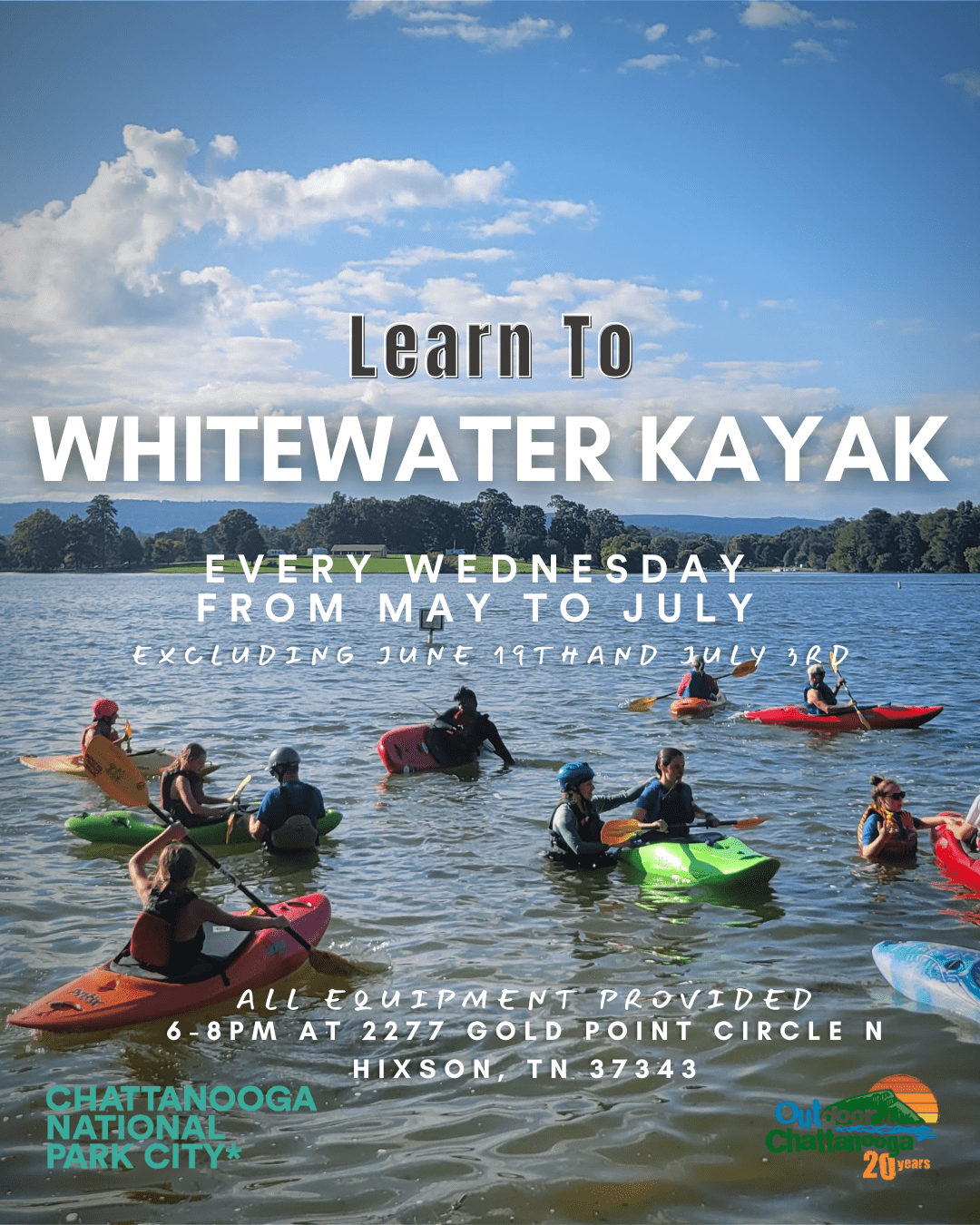 Learn to Whitewater Kayak