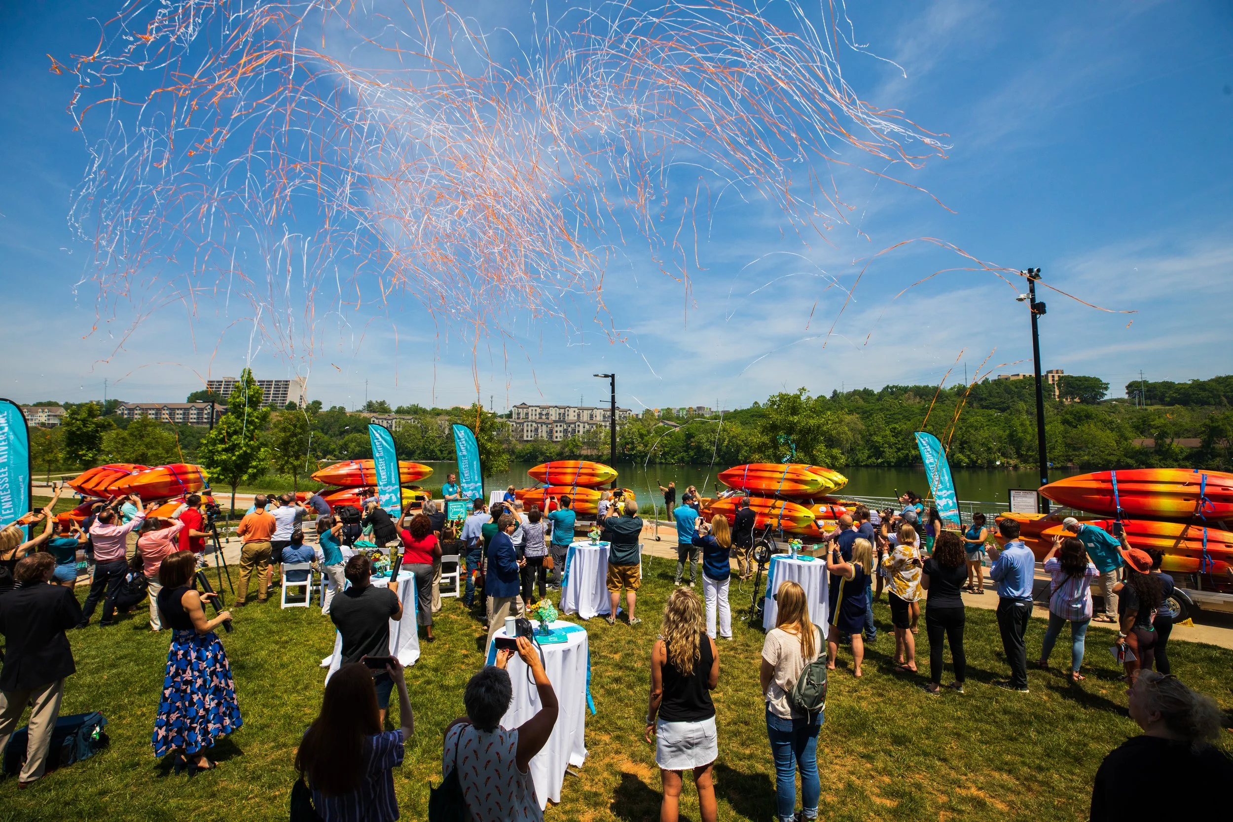 Tennessee RiverLine Celebrates Decade of Vision and Five Years of Connecting People, Communities and River Five years ago, the Tennessee RiverLine officially launched on the banks of the Tennessee River in K