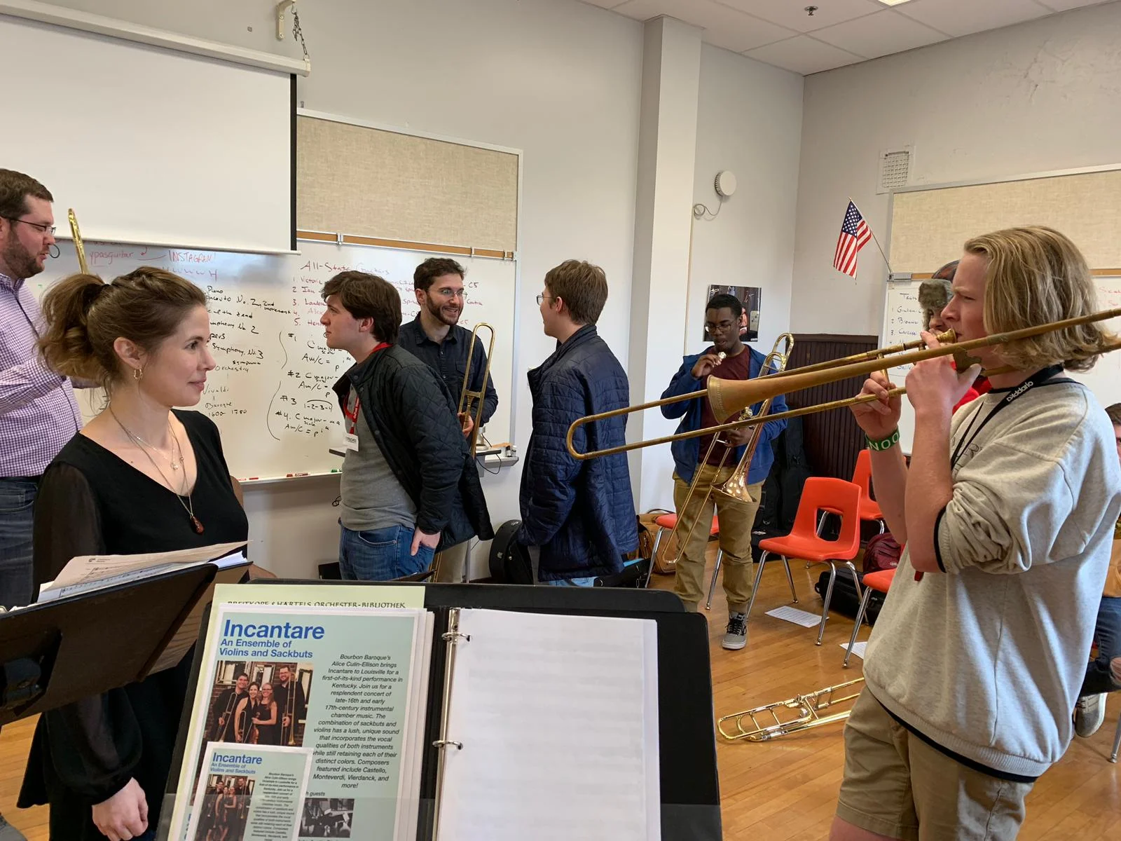Mini-Workshop at YPAS - Youth Performing Arts School in Louisville