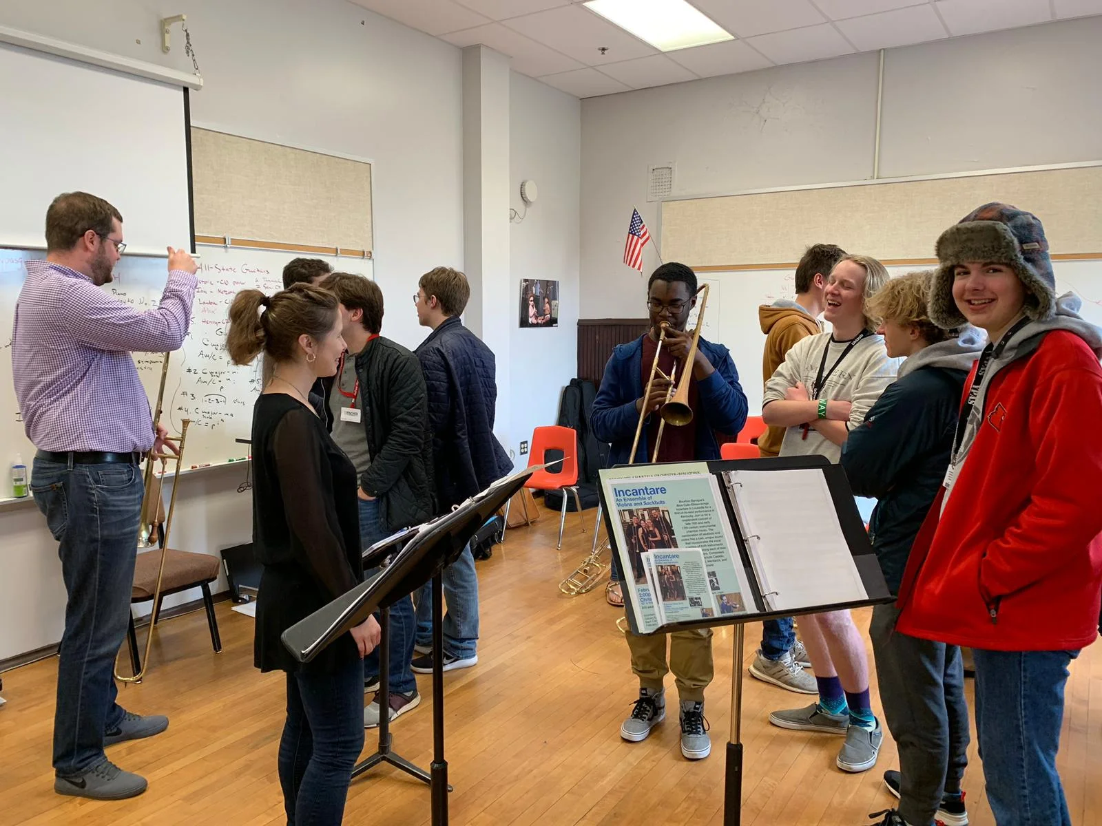 Mini-Workshop at YPAS - Youth Performing Arts School in Louisville