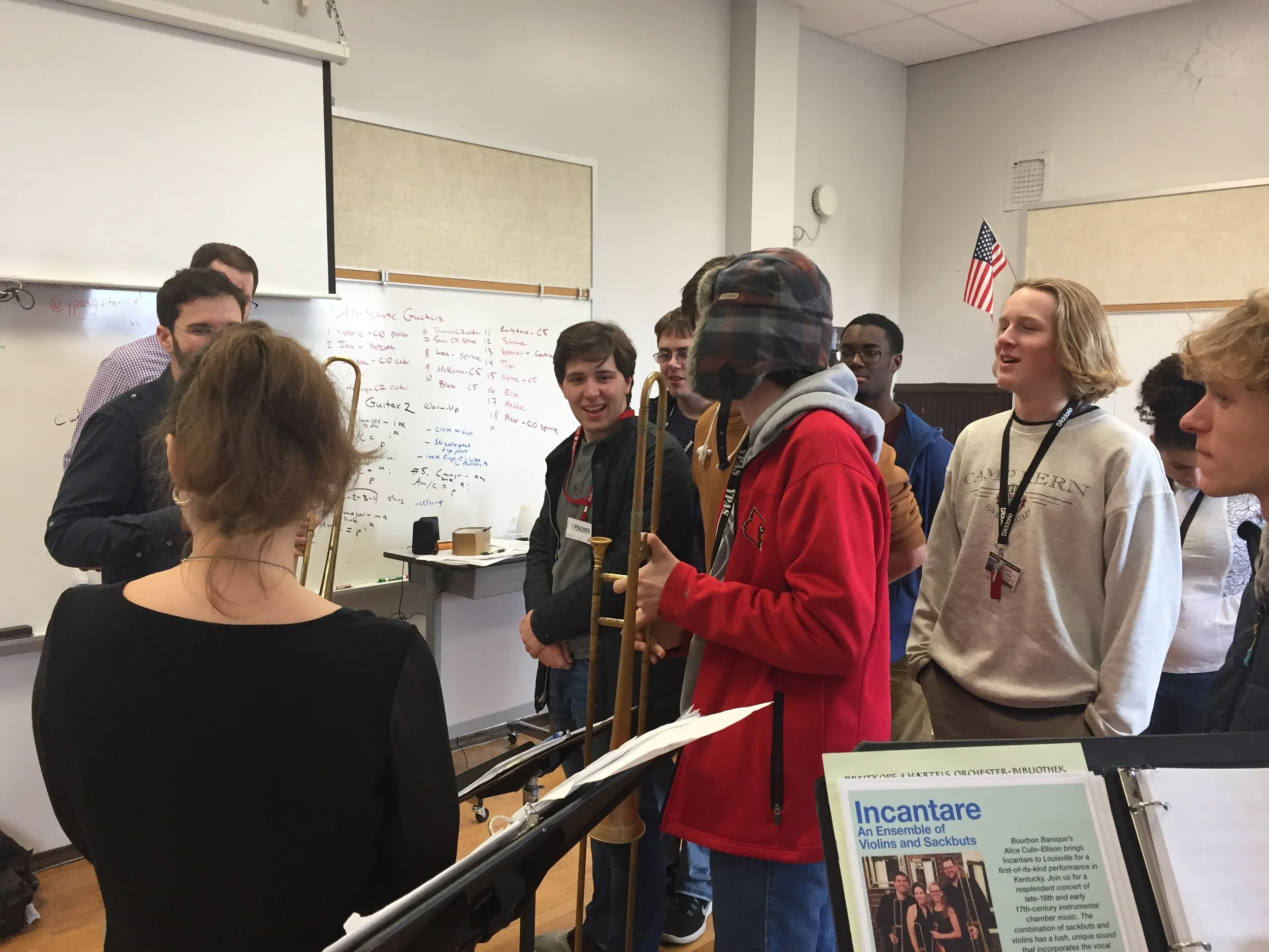 Mini-Workshop at YPAS - Youth Performing Arts School in Louisville